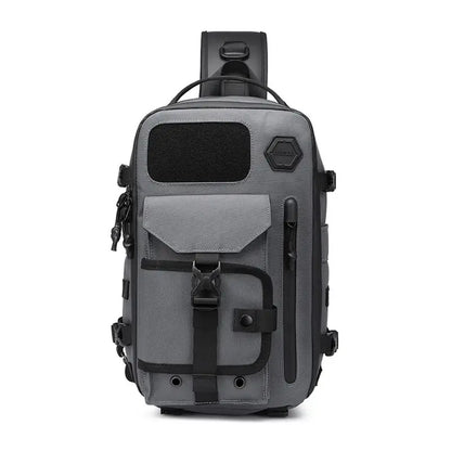 Bicycle bag for Men Chest Bag Waterproof Tactical Waist Messenger Bag Zipper Fashion Outdoor Cross Bag