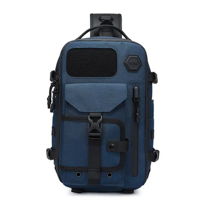 Bicycle bag for Men Chest Bag Waterproof Tactical Waist Messenger Bag Zipper Fashion Outdoor Cross Bag