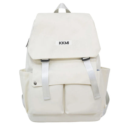 Big Capacity Nylon Women Backpack Multi-Pocket Student Rucksack Female Travel Bag Book Schoolbag For Teenage Girl Boys Satchel