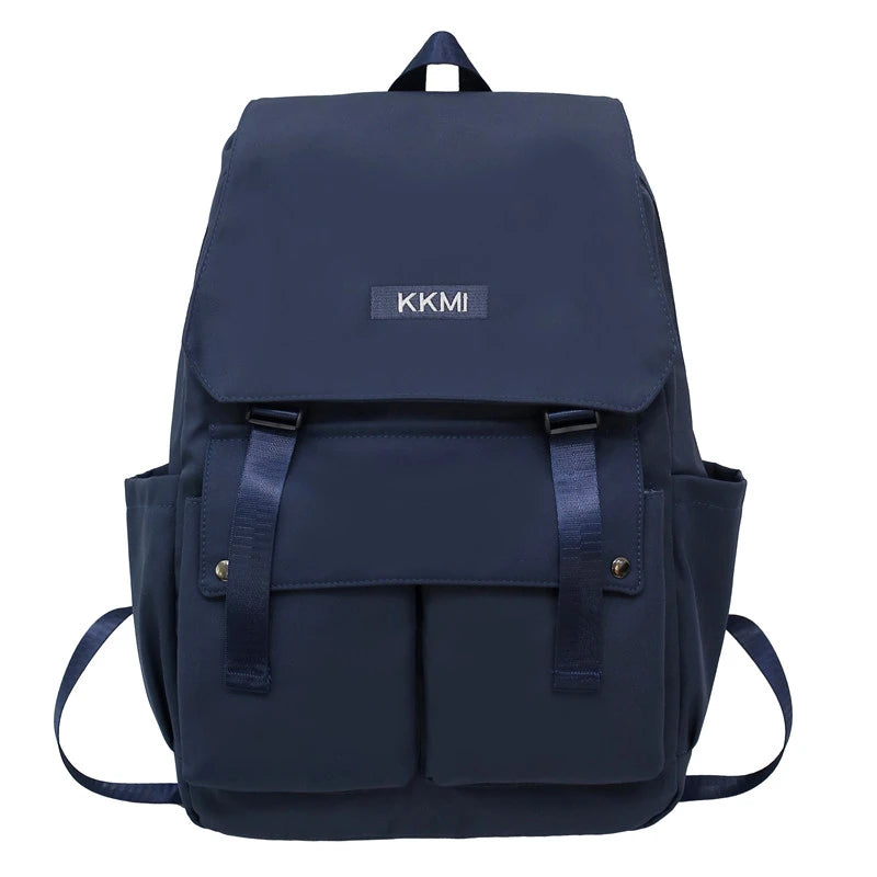 Big Capacity Nylon Women Backpack Multi-Pocket Student Rucksack Female Travel Bag Book Schoolbag For Teenage Girl Boys Satchel