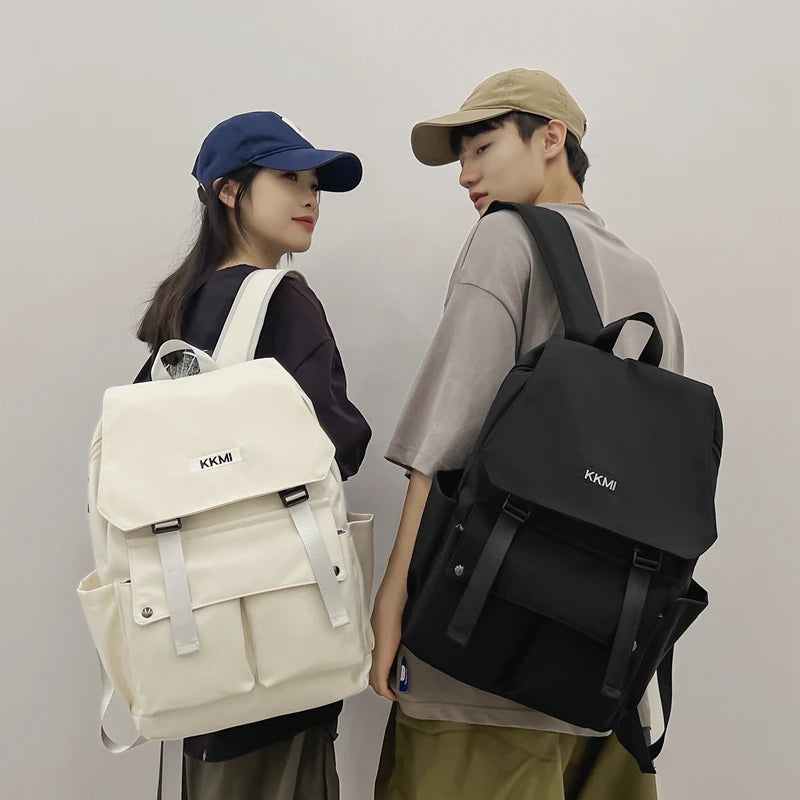 Big Capacity Nylon Women Backpack Multi-Pocket Student Rucksack Female Travel Bag Book Schoolbag For Teenage Girl Boys Satchel