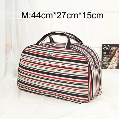 Big Capacity Women Travel Bags Men Luggage Travel Duffel Bags Nylon Waterproof Daily Travel Handbag Female Flower Print HandBag