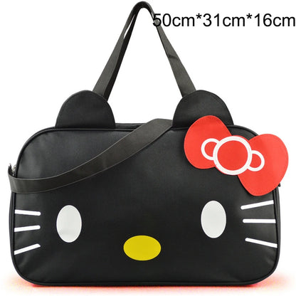 Big Capacity Women Travel Bags Men Luggage Travel Duffel Bags Nylon Waterproof Daily Travel Handbag Female Flower Print HandBag