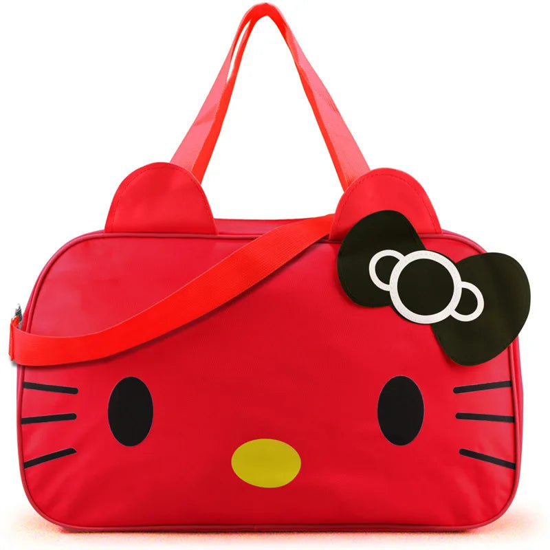 Big Capacity Women Travel Bags Men Luggage Travel Duffel Bags Nylon Waterproof Daily Travel Handbag Female Flower Print HandBag