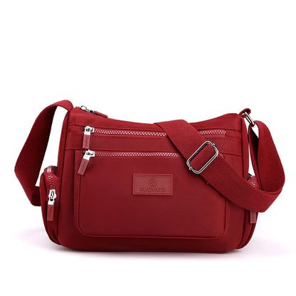 Big Casual Tote Many Pockets Women's Shoulder Bag Waterproof Handbag Travel Crossbody Sac Large Capacity Hand Bags for Lady 2022