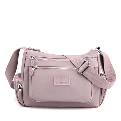 Big Casual Tote Many Pockets Women's Shoulder Bag Waterproof Handbag Travel Crossbody Sac Large Capacity Hand Bags for Lady 2022