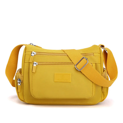 Big Casual Tote Many Pockets Women's Shoulder Bag Waterproof Handbag Travel Crossbody Sac Large Capacity Hand Bags for Lady 2022
