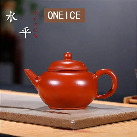 Big Red hong pao Mud Level Teapot Pot Yixing Purply Clay Teapot Chinese Kongfu Tea Pots