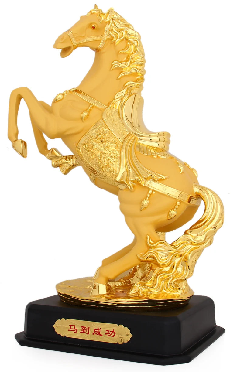 Big horse decoration living room tv cabinet wine cooler entranceway home decoration crafts commercial opening gifts statue