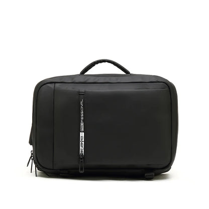 Black Man Bag USB Charging Shoulder Bags  9.7 inch ipad Tote Bags for Documents RFID Anti-theft Travel Strap Handbag