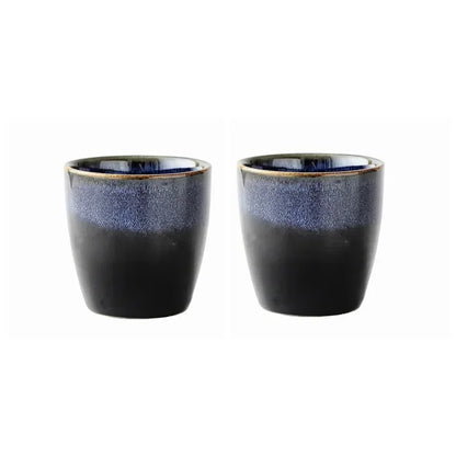 Blue Cat Eye Design Teapot Chinese Traditional Ceramic Tea Cup Afternoon Tea Drinkware Set Home Decor Teaware