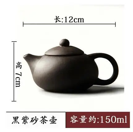 Blue and White Porcelain Teapot, Household Handhold Teapot, Filter Handmade, Exquisite Hollow Tea Set, Kungfu Ceramics