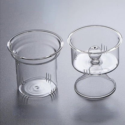 Boiling Kettle Electric Ceramic Furnace Heating Filtered Glass Steaming Teapot Tea Kettle Flower Tea Pot Flat Bamboo Teapot