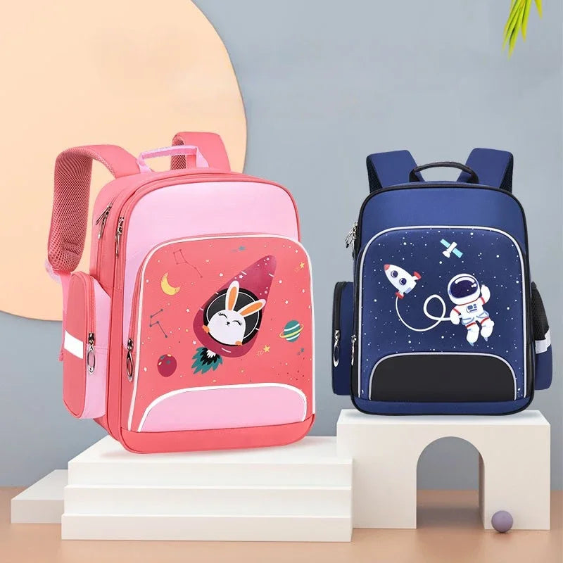Book Bag Primary School Student Schoolbag Large Capacity Waterproof Children's Backpack Lightweight Backpack for Boys and Girls