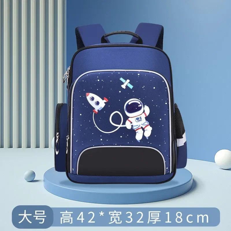 Book Bag Primary School Student Schoolbag Large Capacity Waterproof Children's Backpack Lightweight Backpack for Boys and Girls