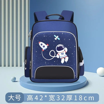 Book Bag Primary School Student Schoolbag Large Capacity Waterproof Children's Backpack Lightweight Backpack for Boys and Girls