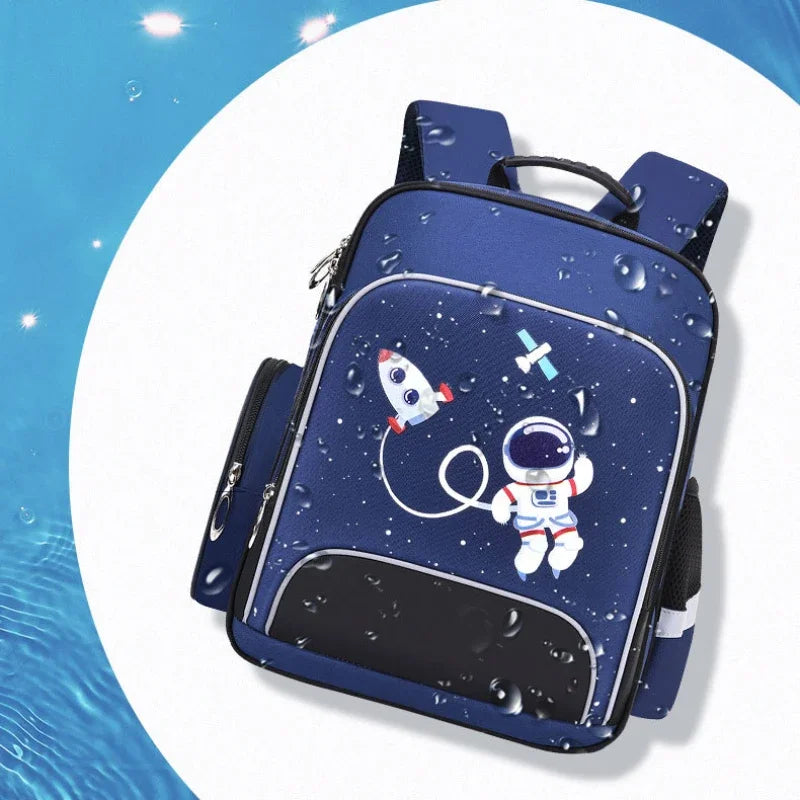 Book Bag Primary School Student Schoolbag Large Capacity Waterproof Children's Backpack Lightweight Backpack for Boys and Girls