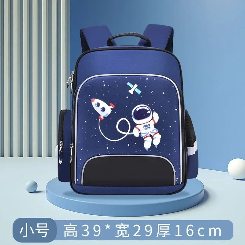 Book Bag Primary School Student Schoolbag Large Capacity Waterproof Children's Backpack Lightweight Backpack for Boys and Girls