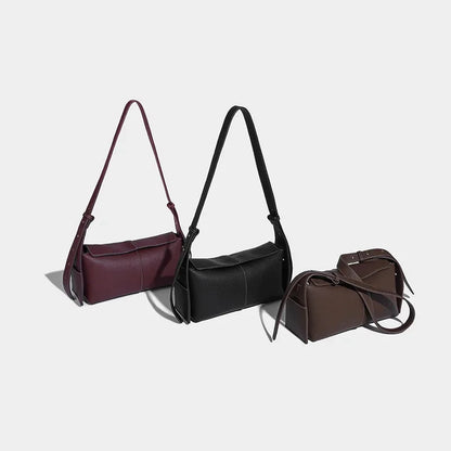 Boston Pillow 2024 High-end Large Capacity Casual Crossbody Simple Design Versatile Shoulder Bag Women's Handbag