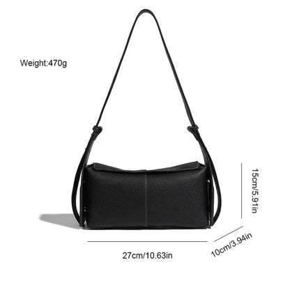 Boston Pillow 2024 High-end Large Capacity Casual Crossbody Simple Design Versatile Shoulder Bag Women's Handbag