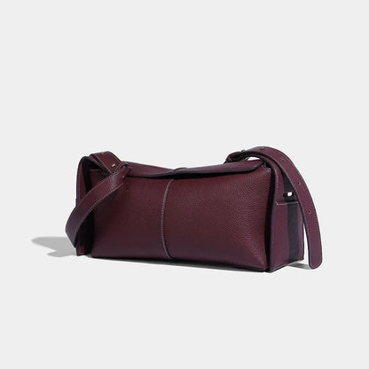 Boston Pillow 2024 High-end Large Capacity Casual Crossbody Simple Design Versatile Shoulder Bag Women's Handbag