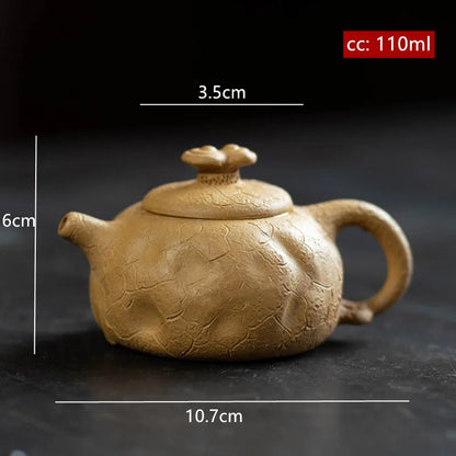 Boutique Yixing Purple Clay Teapots Handmade Zisha Beauty Tea Pot Tea Ceremony Supplies Customized Teaware Gifts Tea Infuser