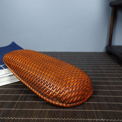 Boxwood Carving Dustpan Tea Shovel Chinese Kung Fu Tea