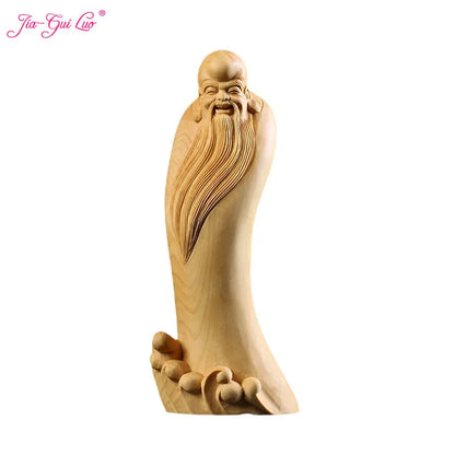 Boxwood Carvings Bags, Monks Maitreya Buddha Gift, Birthday Gift, Woodcarving, A015