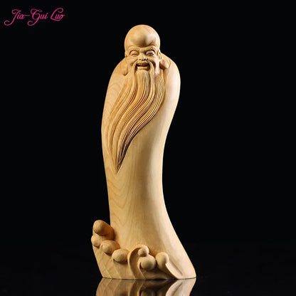 Boxwood Carvings Bags, Monks Maitreya Buddha Gift, Birthday Gift, Woodcarving, A015
