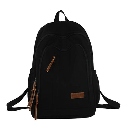 Boy Girl Brown Student Travel Backpack Male Ladies Book Bag Female Laptop College Backpack Fashion Women Men Leisure School Bags