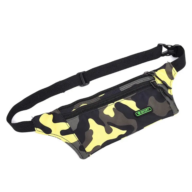 Boys Girls Kids Comouflage Fanny Pack Travel Bum Bag Money Waist Belt Walking Holiday Pouch