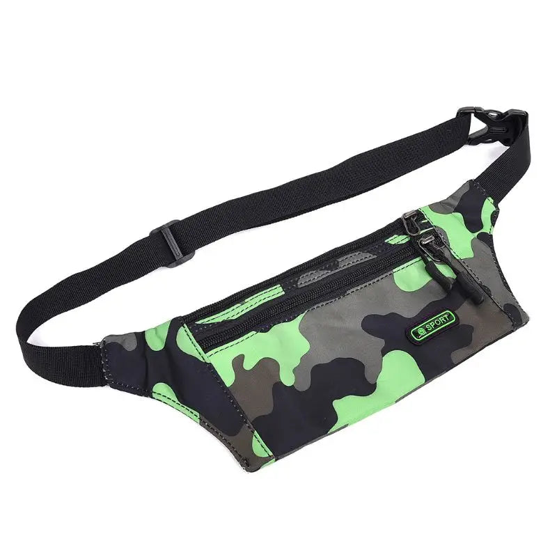 Boys Girls Kids Comouflage Fanny Pack Travel Bum Bag Money Waist Belt Walking Holiday Pouch