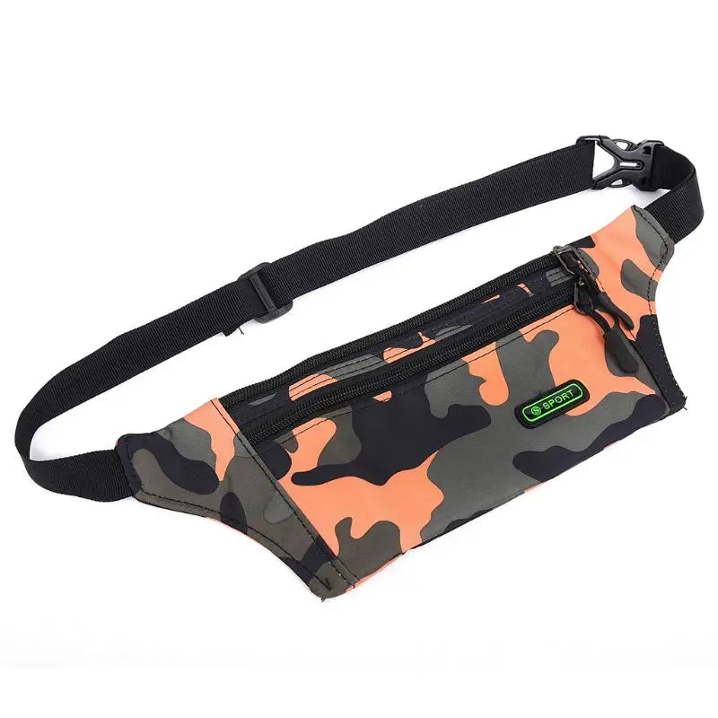 Boys Girls Kids Comouflage Fanny Pack Travel Bum Bag Money Waist Belt Walking Holiday Pouch