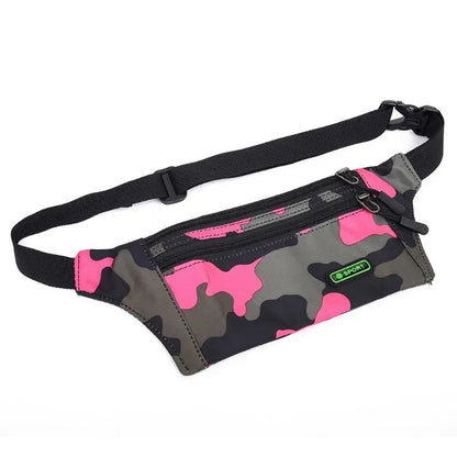 Boys Girls Kids Comouflage Fanny Pack Travel Bum Bag Money Waist Belt Walking Holiday Pouch