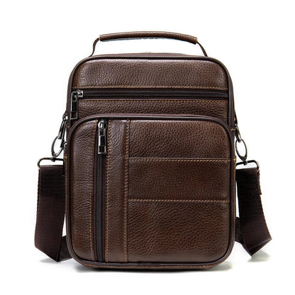 Brand 100% Cowhide Men Handbags Multi-function Man's Crossbody Shoulder Genuine Leather Casual Messenger Bag For Man Travel