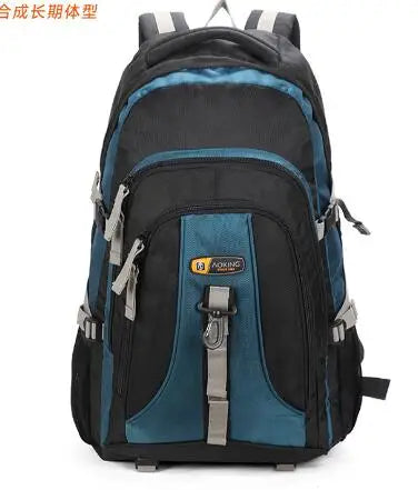 Brand Aoking Men Travel luggage Laptop Backpack 50L large Capacity  College School Backpack  Nylon Water proof high school bag