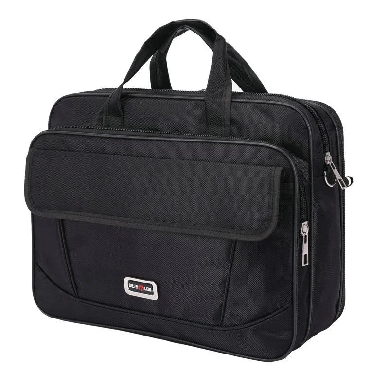 Brand High Quality Waterproof Nylon Shoulder laptop computer bag Men's Briefcase Messenger Bag