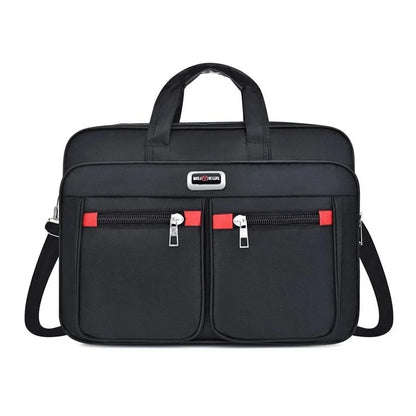 Brand High Quality Waterproof Nylon Shoulder laptop computer bag Men's Briefcase Messenger Bag