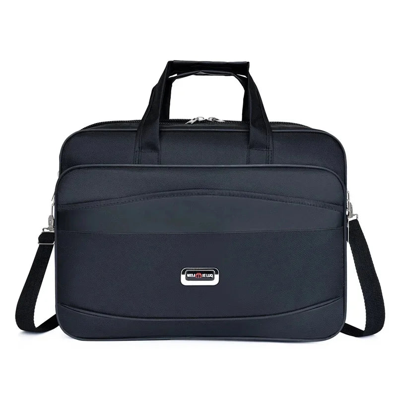 Brand High Quality Waterproof Nylon Shoulder laptop computer bag Men's Briefcase Messenger Bag