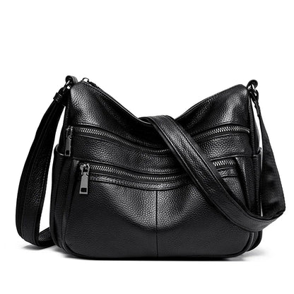 Brand Luxury Designer Shoulder Bags 2023 New Women's Large Capacity Vintage Tote Bags Women's Genuine Leather Messenger Handbags