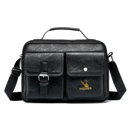 Brand Men's Casual Messenger Bag Vintage Shoulder Bags husband Male Flap Large capacity crossbody s Men sling bag