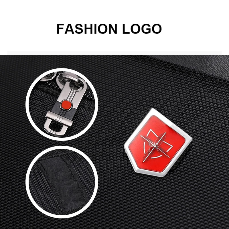 Brand New Men's Bag Business Shoulder Bag Multifunction Anti-theft Waterproof Male Crossbody Bag Casual Short Trip Chest Pack
