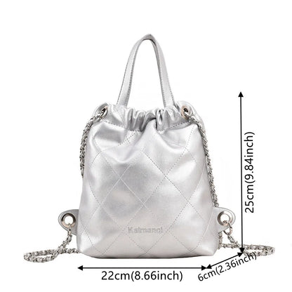 Brand New PU Backpack Women Leather Luxury Backpack Women Fashion Travel Backpack Satchel School Shoulder Bag