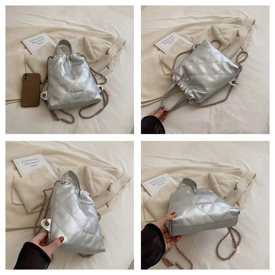 Brand New PU Backpack Women Leather Luxury Backpack Women Fashion Travel Backpack Satchel School Shoulder Bag