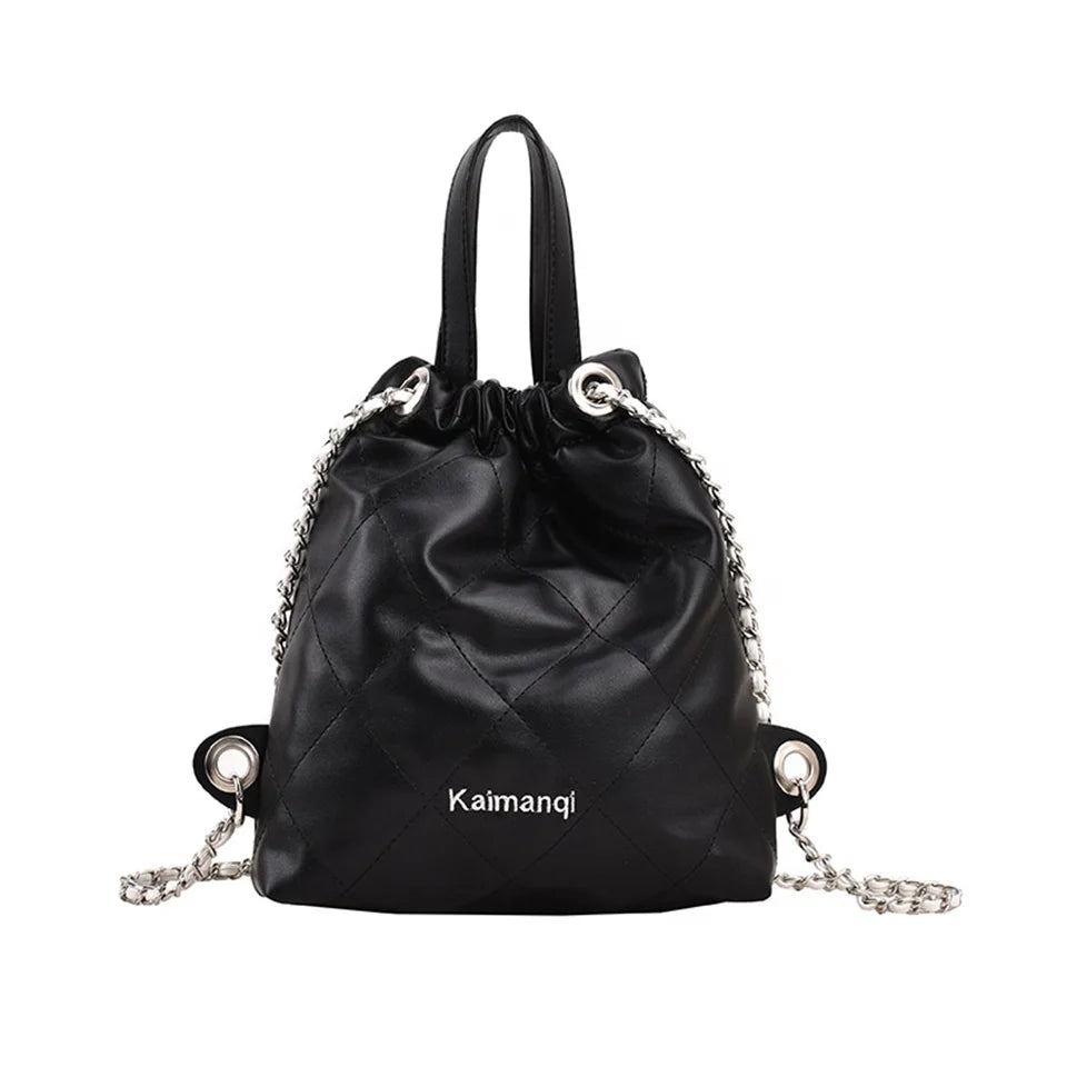 Brand New PU Backpack Women Leather Luxury Backpack Women Fashion Travel Backpack Satchel School Shoulder Bag