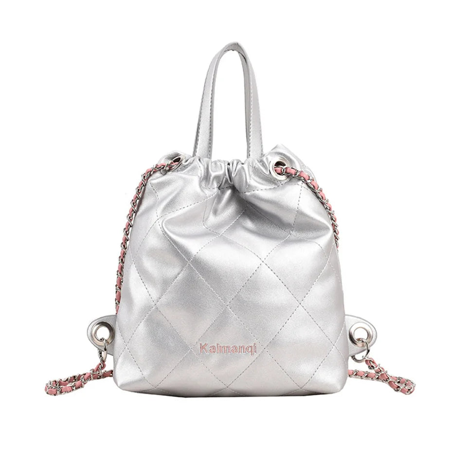 Brand New PU Backpack Women Leather Luxury Backpack Women Fashion Travel Backpack Satchel School Shoulder Bag