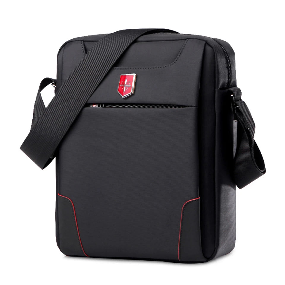 Brand Waterproof Men Single Shoulder Bag Oxford Black Messenger Bags Male Handbag Business Briefcase Casual Bags Female