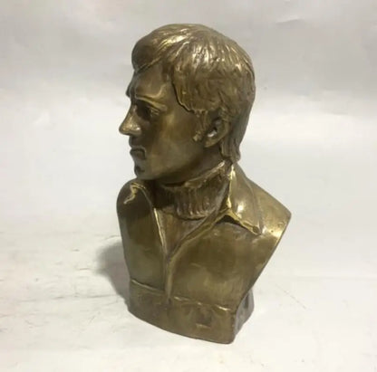 Brass Adam Wysocki Head portrait crafts statue