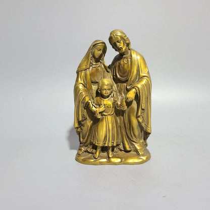 Brass Christianity Jesus The Virgin Mary Statue Decorative Ornaments Desktop Decorations