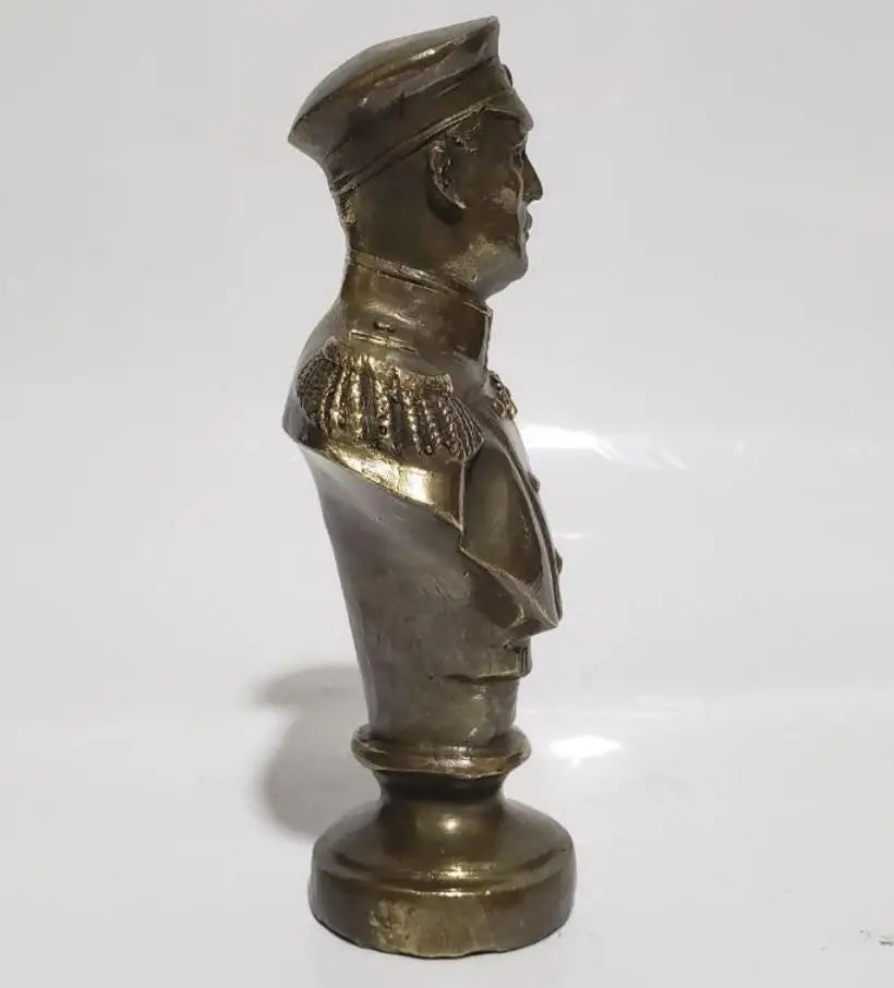 Brass Nakhimov Head portrait crafts statue